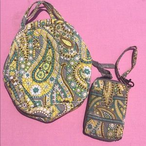 Vera Bradley lunchbox and wristlet